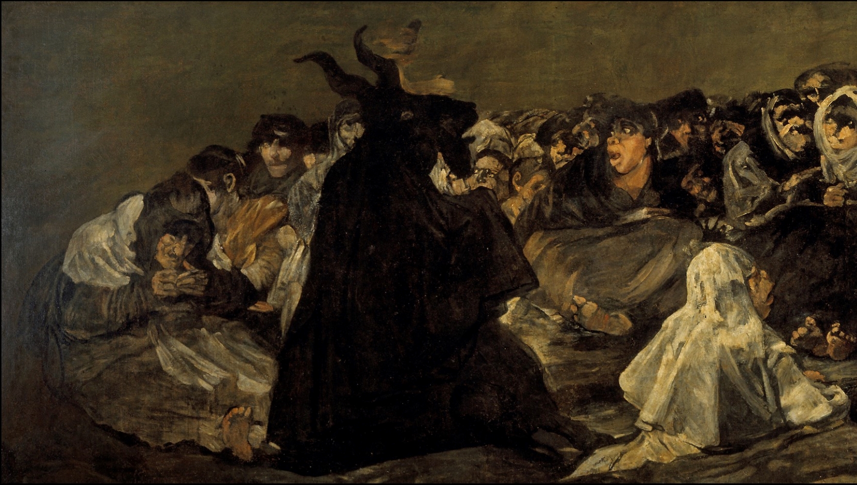 witches sabbath by francisco de goya